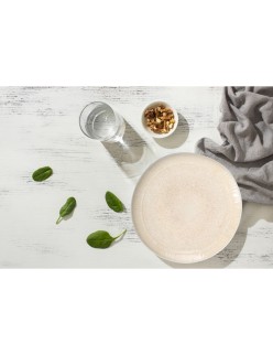 Ciotola La Mediterránea Calobra Beige Ø 15,5 cm (24 Unità)
