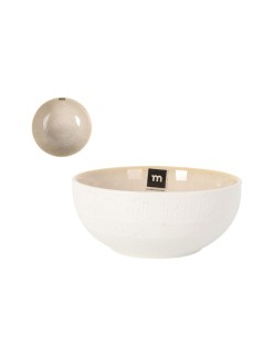 Ciotola La Mediterránea Calobra Beige Ø 15,5 cm (24 Unità)