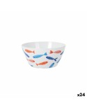 Ciotola per Aperitivi La Mediterránea Pesci 15 x 8 cm (24 Unità)