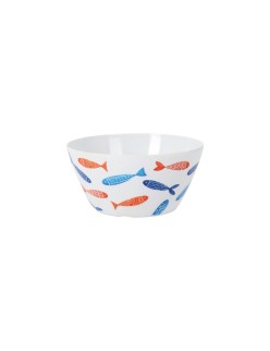 Ciotola per Aperitivi La Mediterránea Pesci 15 x 8 cm (24 Unità)