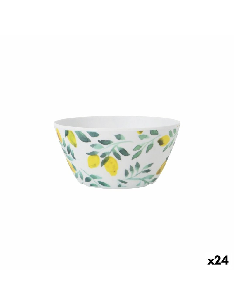 Ciotola per Aperitivi La Mediterránea Limone 15 x 8 cm (24 Unità)