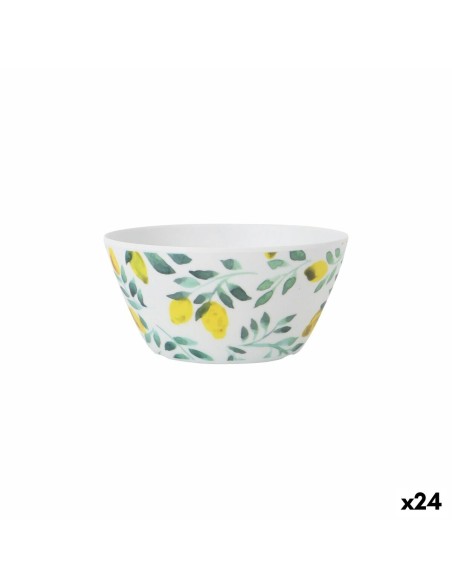 Ciotola per Aperitivi La Mediterránea Limone 15 x 8 cm (24 Unità)