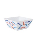 Ciotola per Aperitivi La Mediterránea Pesci 18 x 18 x 8 cm (24 Unità)