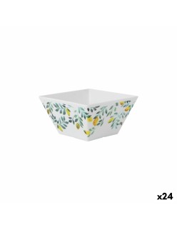 Ciotola per Aperitivi La Mediterránea Limone 13 x 13 x 7 cm (24 Unità)