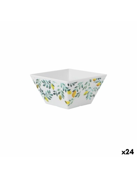 Ciotola per Aperitivi La Mediterránea Limone 13 x 13 x 7 cm (24 Unità)