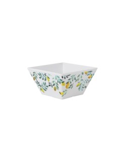 Ciotola per Aperitivi La Mediterránea Limone 13 x 13 x 7 cm (24 Unità)