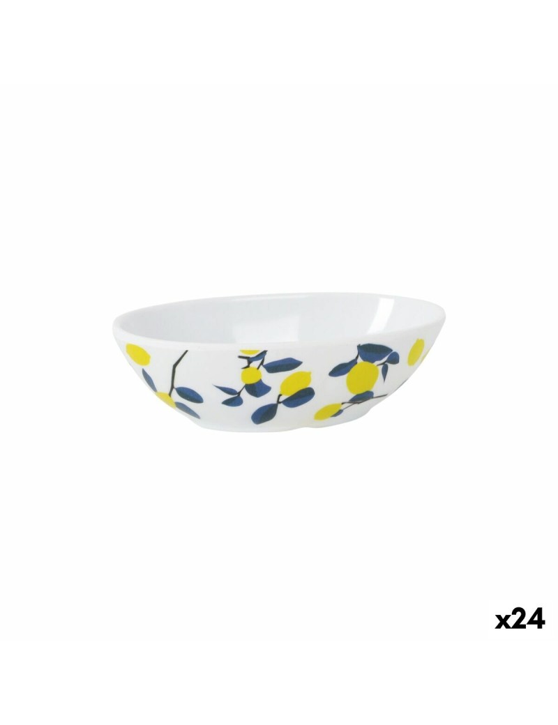 Ciotola per Aperitivi La Mediterránea Limone 13,5 cm (24 Unità)
