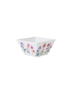 Ciotola per Aperitivi La Mediterránea Fiori 13 x 13 x 7 cm (24 Unità)