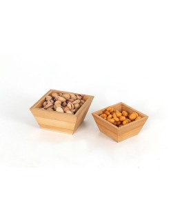 Snack Bowl Squared 10 x 10 x 5,5 cm (24 Units)