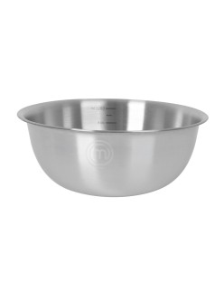 Bowl MasterChef Stainless steel 1,2 L 19 x 7,5 cm (24 Units)
