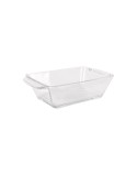 Set de Aperitivo Arcoglass Anubis Vidrio Rectangular 4 Piezas (18 Unidades)