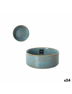 Bowl La Mediterránea Scratch blue 13 x 4,8 cm (24 Units)