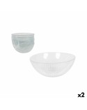 Set da Aperitivo Inde Peonia 375 ml 13 x 5 cm 6 Pezzi (2 Unità)