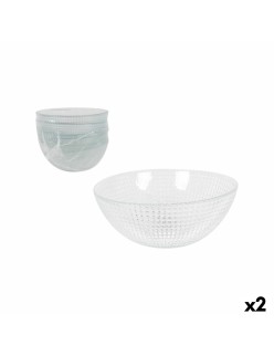 Appetizer Set Inde Peonia 375 ml 13 x 5 cm 6 Pieces (2 Units)