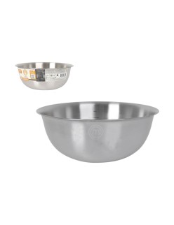 Bowl MasterChef Stainless steel 3 L 24 x 10 cm (24 Units)