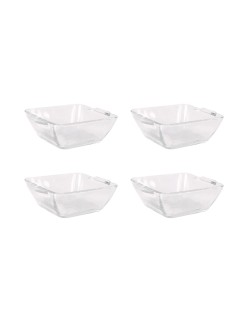 Appetizer Set Arcoglass Anubis Glass 10,6 x 9 x 3,5 cm 4 Pieces (18 Units)