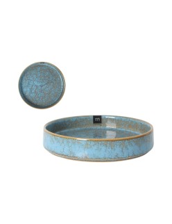 Ciotola La Mediterránea Scratch blue 20,3 x 4 cm (12 Unità)