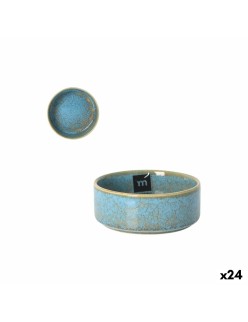 Bowl La Mediterránea Scratch blue 10,2 x 4 cm (24 Units)