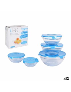 Set da Aperitivo Adele Azzurro 17 5 Pezzi (12 Unità)