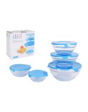 Set da Aperitivo Adele Azzurro 17 5 Pezzi (12 Unità)