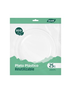 Set di piatti Algon Plastica 22 cm 25 Pezzi (12 Unità)