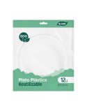 Set di piatti Algon Plastica 20,5 cm 20,5 x 3 cm 12 Pezzi (18 Unità)
