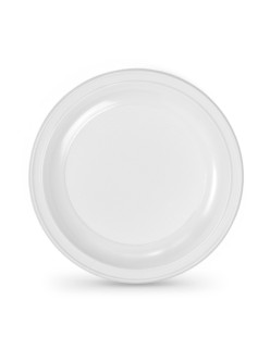 Plate set Algon Plastic 22 cm 22 x 22 x 1,5 cm 10 Pieces (18 Units)