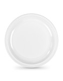 Plate set Algon Plastic 28 cm 3 Pieces (24 Units)