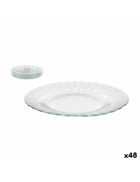 Plato de Postre Duralex Paris Ø 20 cm (48 Unidades)