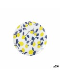 Piatto da pranzo La Mediterránea Limone 25,5 cm (24 Unità)