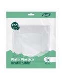 Set di piatti Algon Plastica 18 cm 6 Pezzi (24 Unità)