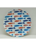 Plato de Postre La Mediterránea 20 cm Peces (24 Unidades)