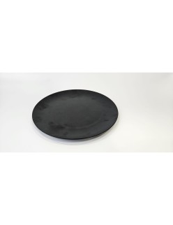 Deep Plate La Mediterránea Black 21 x 5,3 cm (24 Units)