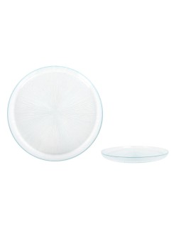 Piatto da pranzo La Mediterránea Venezia Vetro Ø 21 cm (6 Unità)