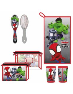 Neceser de Viaje Spidey Rojo 23 x 15 x 8 cm