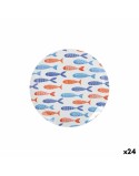 Flat Plate La Mediterránea Fish 25,5 cm (24 Units)