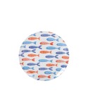 Piatto da pranzo La Mediterránea Pesci 25,5 cm (24 Unità)
