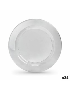 Plate set Algon 23 cm 4 Pieces (24 Units)