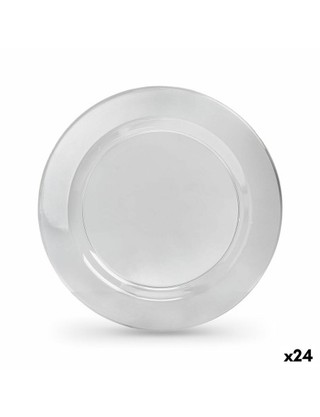 Plate set Algon 23 cm 4 Pieces (24 Units)