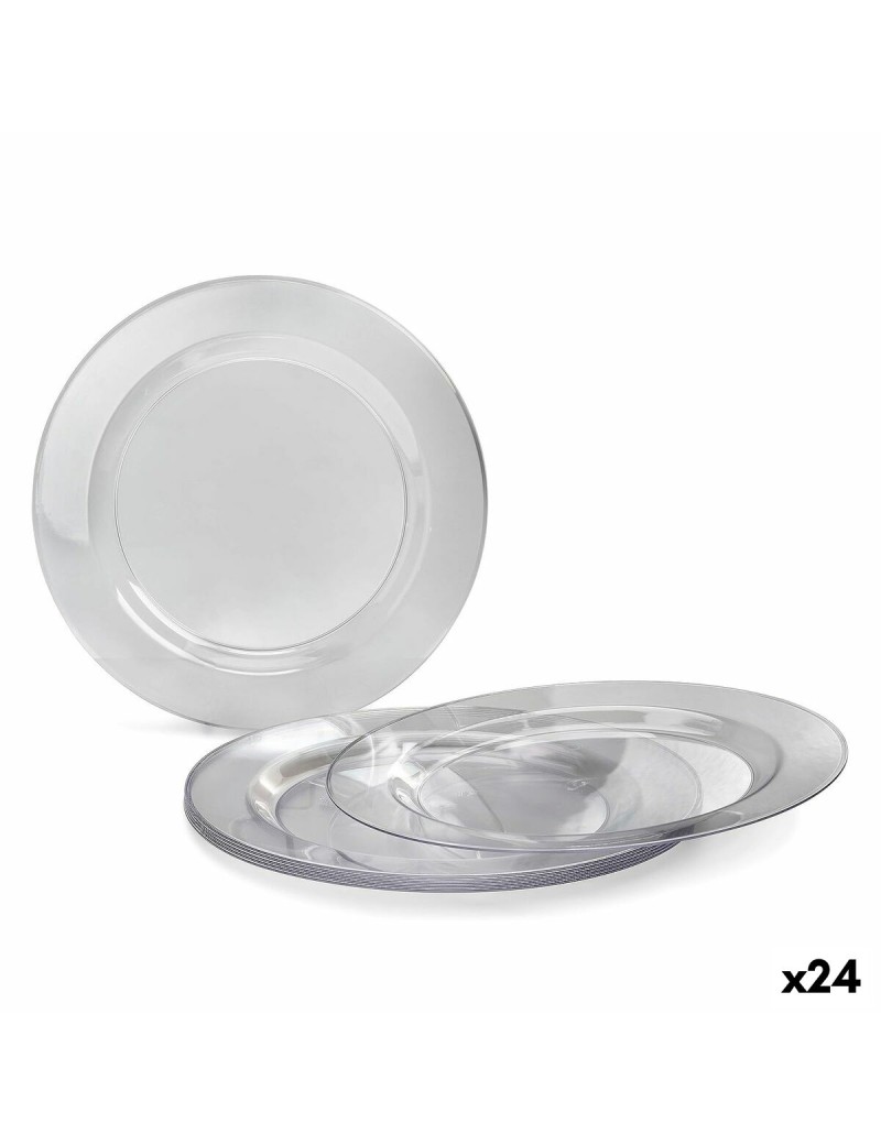 Plate set Algon 16 cm 6 Pieces (24 Units)