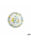 Piatto Fondo La Mediterránea Limone 21 x 5,3 cm (24 Unità)