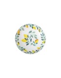 Deep Plate La Mediterránea Lemon 21 x 5,3 cm (24 Units)
