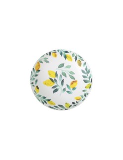 Piatto Fondo La Mediterránea Limone 21 x 5,3 cm (24 Unità)