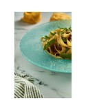 Deep Plate Samaritaine Turquoise Ø 24 cm (6 Units)