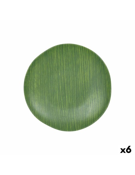Piatto da pranzo Verde Ø 26 cm (6 Unità)