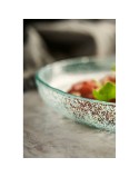 Prato de Jantar Samaritaine Turquesa Ø 27 cm (6 Unidades)