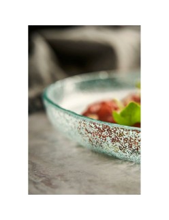 Piatto da pranzo Samaritaine Turchese Ø 27 cm (6 Unità)