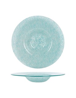 Piatto Fondo Samaritaine Turchese Ø 30 cm (6 Unità)