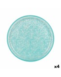 Piatto da pranzo Samaritaine Turchese Ø 19 cm (6 Unità)