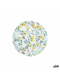 Piatto da pranzo La Mediterránea Limone 25,5 cm (24 Unità)